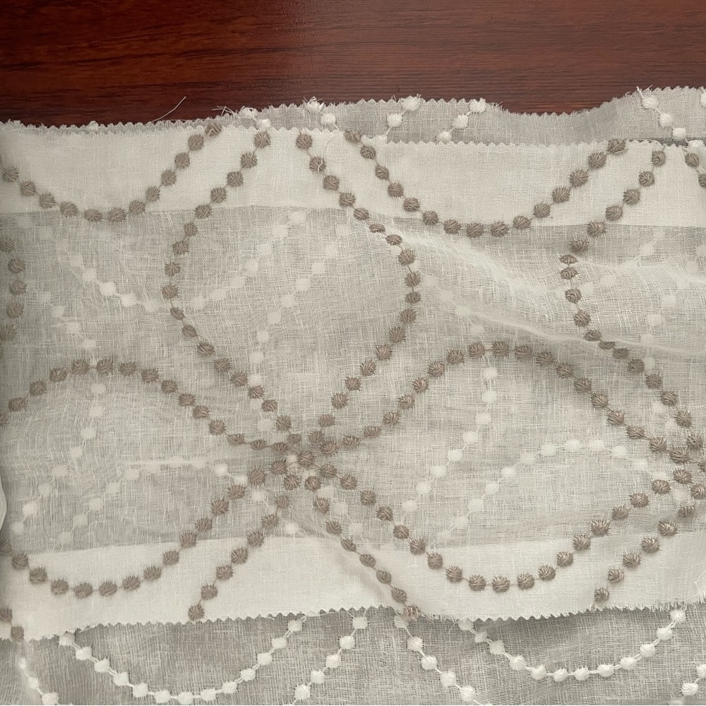 Casadeco Mano 8163 Sample Fabric | 3 Yards | Designer Upholstery/Fabric Sample | - Picture 7 of 10